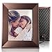 Nixplay 8 inch Smart Digital Photo Frame with WiFi (W08G) - Black - Share Photos and Videos Instantly via Email or App