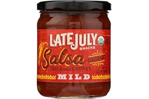 Late July Organic Thick and Chunky Mild Salsa, 15.5 OZ