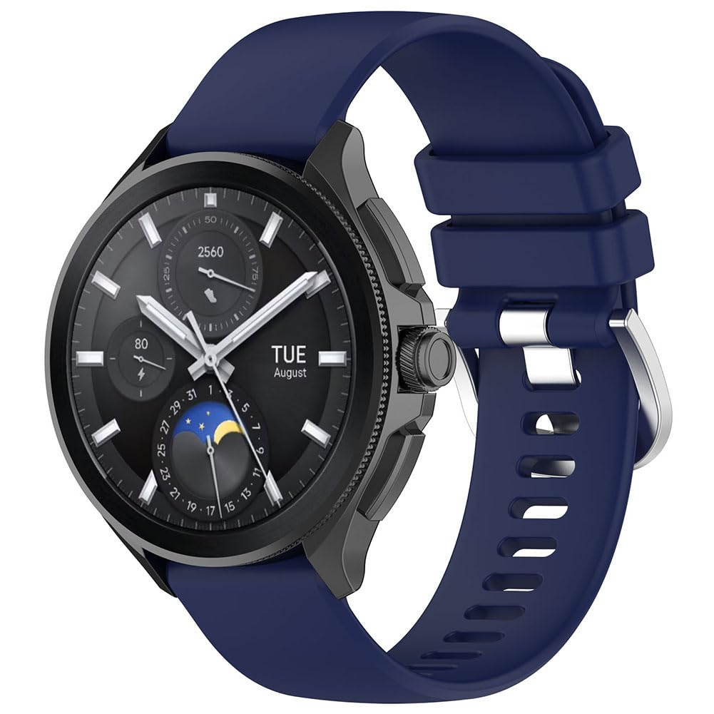 Tyogeephy Watch Strap Compatible with Xiaomi Watch S3/Watch 2 pro, Sport Silicone Replacement Band Wristband