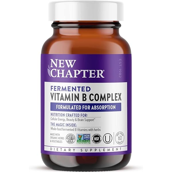 Amazon.com: New Chapter Vitamin B Complex – Fermented Coenzyme B