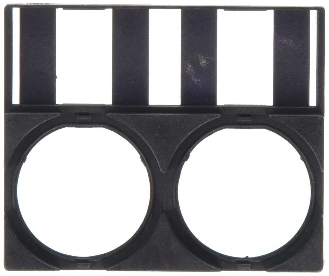 Schneider Electric ZA2VZ3102 Double Legend Plate Carrier, Double Legend Carrie