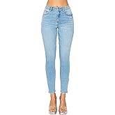 WAX JEAN Women's 'Butt I Love You' Push-Up High Rise Skinny Denim Jeans