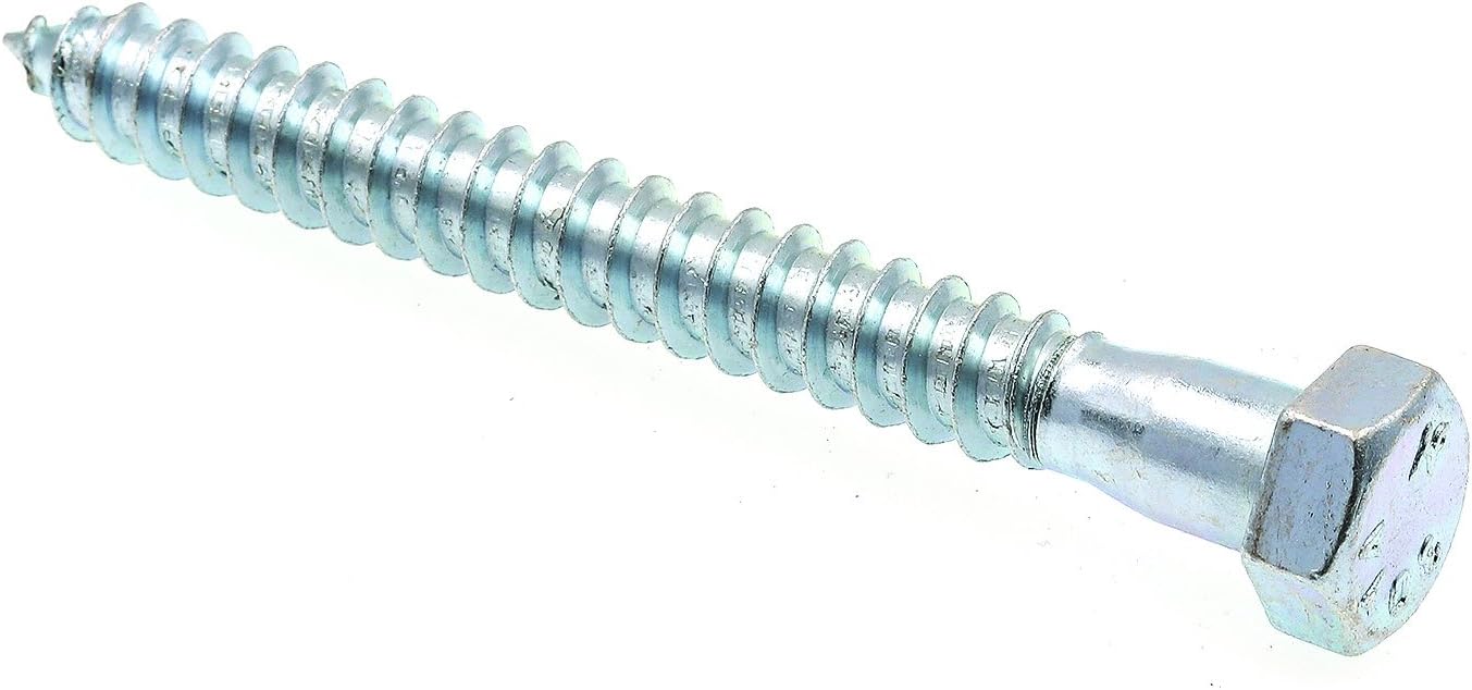 PrimeLine 9056997 Hex Lag Screws, 1/2 in. X 41/2 in