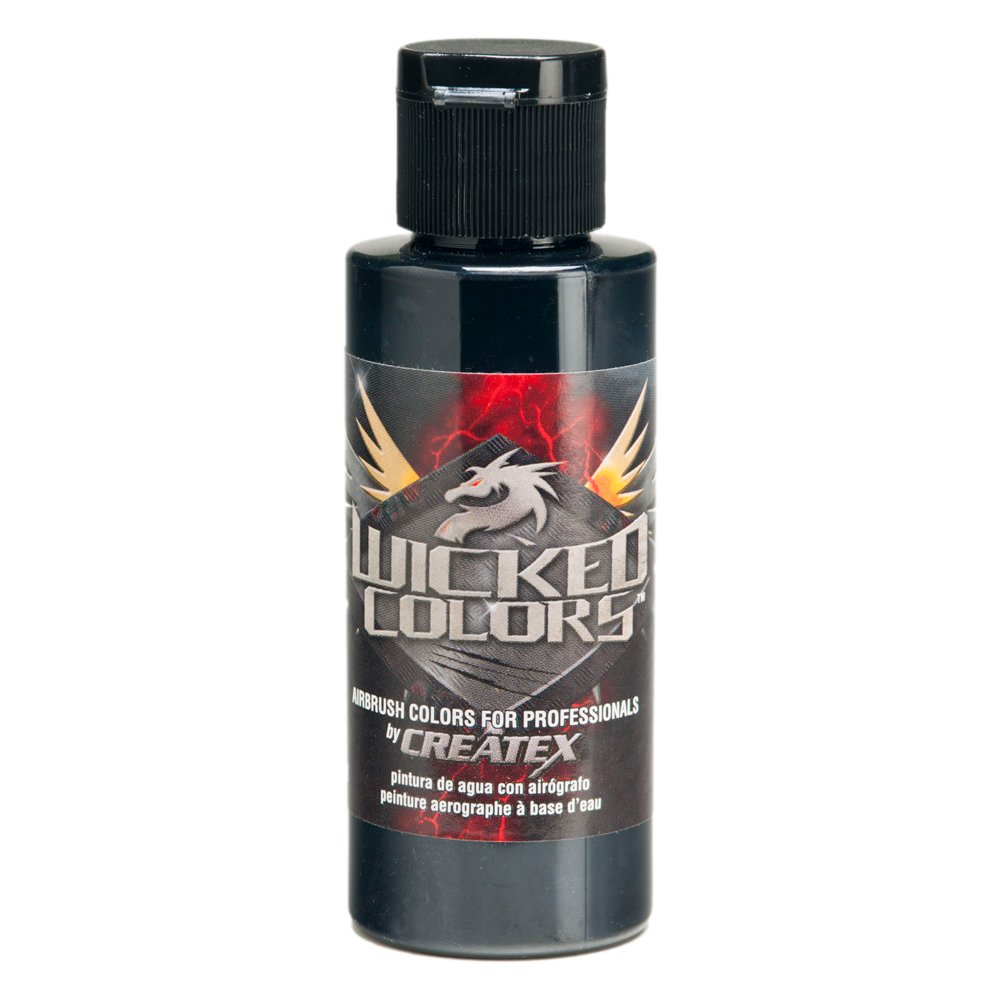 Airbrush Paint W031 Wicked Jet Black (60ml 2oz) Amazon.co.uk