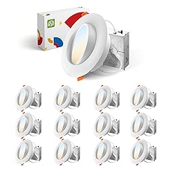 ASD 12 Pack 6 Inch Gimbal LED Recessed Lighting