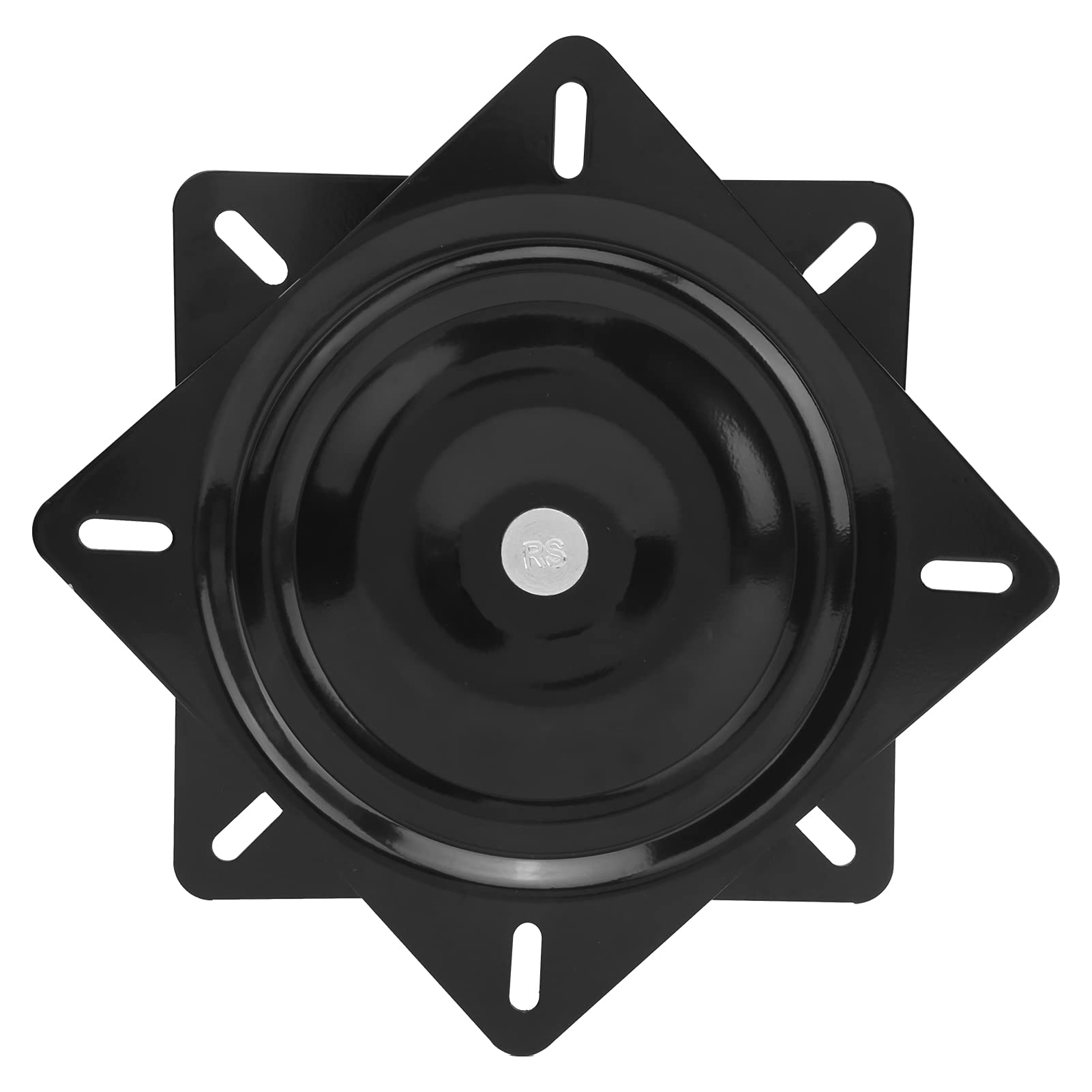 Akozon 7 in Boat Seat Swivel Mount Boat Seat Swivel Standard 360 Degrees Rotating Boat Seat Base Seat Swivel Base Mount Plate EDC Coated Stainless Steel for Marine Boat