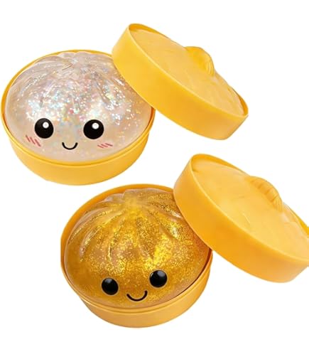 Dumpling Squíshies, Met Langzame Rebound-Textuur, 10x10x6,5cm