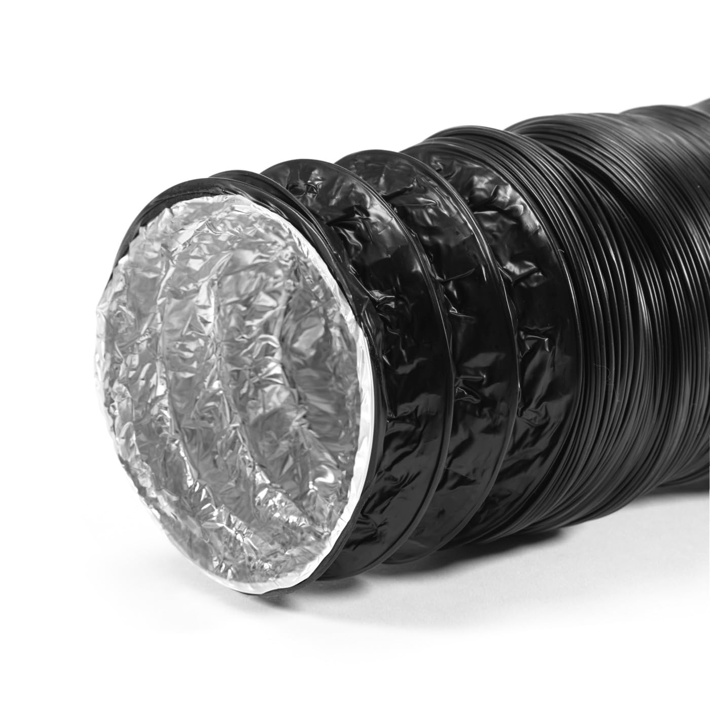 STERR Reinforced Flexible Ventilation Duct Hose 4 inches / 100 mm x 6 m - Exhaust Tube - Heating and Cooling - Ventilation and Air Conditioning - CFD100_6