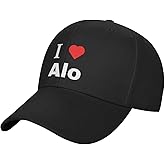 I Love Alo Baseball Cap for Men Women Hat Adjustable Solid Color Trucker Hats