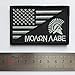 SpaceAuto USA American Flag w/Molon Labe Spartan Helmet Military Tactical Morale Badge Decorative Emblem Combat Patch 3