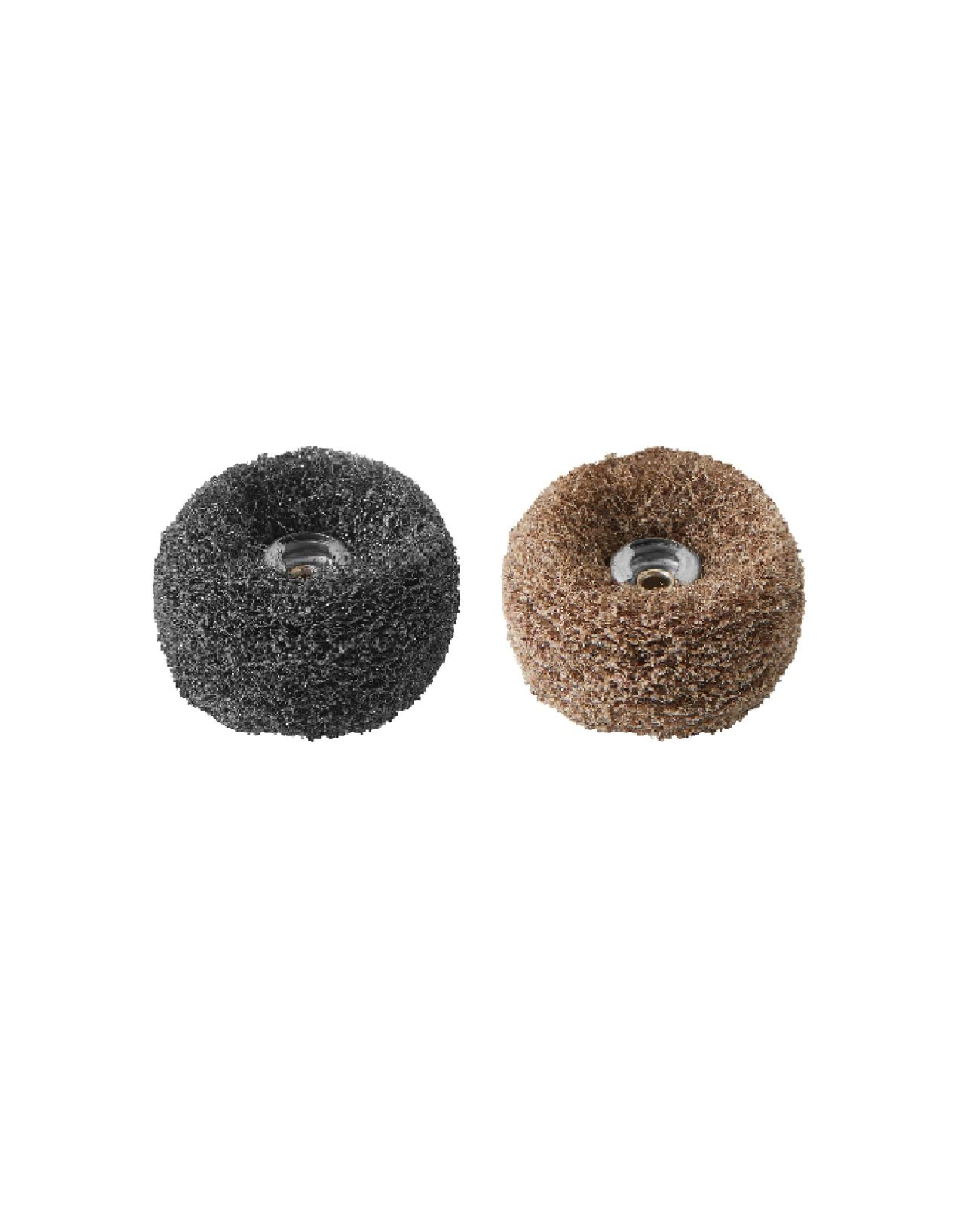 Dremel MAX SC511DM EZ SpeedClic: Finishing Abrasive Buffs 180 & 280 grit, 2 x Abrasive Buffs 30mm with MAX Life Durability and Long Lasting Performance with Your Rotary Tool