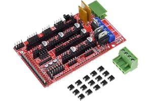 Ramps 1.4 1.5 1.6 Expansion Control Panel with Heatsink Upgraded Ramps 1 4/1 5/1 6 for arduino 3D Printer Board (Ramps 1.4)