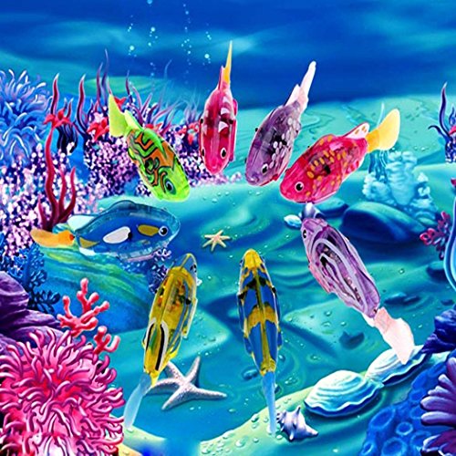 6 XYKTGH+Swimming+Activated+Electric+Clownfish