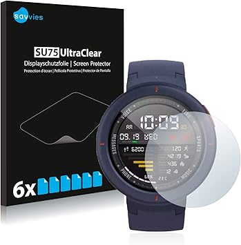 savvies Protector Pantalla Compatible con Huami Amazfit Verge (6 ...