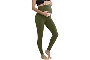 Hybrid & Company Women's Super Comfy Stretch Maternity Leggings Made in USA