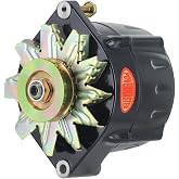 Powermaster - Alt GM 12SI Black 150A Smooth Look&trade; 1V Pulley 1 or 3 Wire