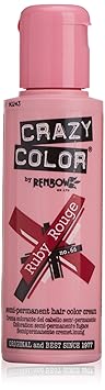 Crazy Color Ruby Rouge - Semi Permanent Hair Color