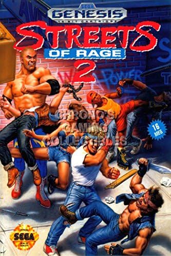 CGC Huge Poster - Streets of Rage 2 - Sega Genesis - SEG016 (24" x 36" (61cm x 91.5cm))