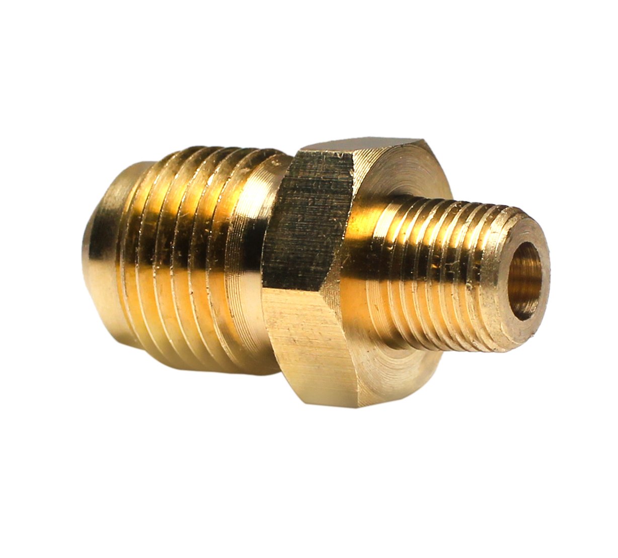 EBAYKER Soft Nose POL Propane 1/4 Inch Plug Adapter Gas Regulator