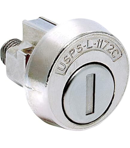 Amazon.com: Compx National Mailbox Lock 4C Style Clockwise Brushed