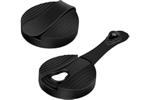 SCLWSS Replacement Lid For Good Seasons Salad Dressing Cruet Glass，Leak-Proof Seal, BPA-Free & Food Safe, Dishwasher Safe ，2-Pack