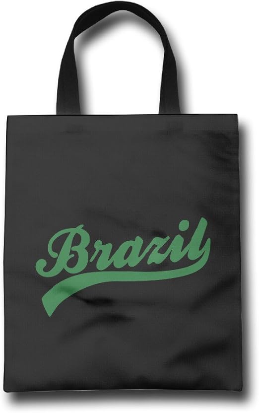 Amazon Co Jp 幸せなスズラン ブラジル 文字 英語 緑 トートバック ショッピングバッグ バッグ ホワイト One Size ホーム キッチン