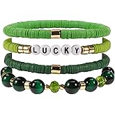 Briutn Beaded Bracelet for Women Boho Stackable Stretch Bracelet Jewelry Accessories