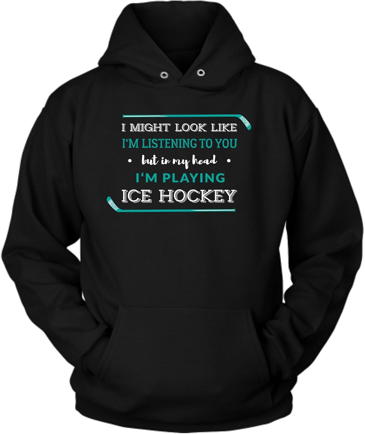 District Hoodies Ice Hockey Hoodie Ice Hockey Cotton