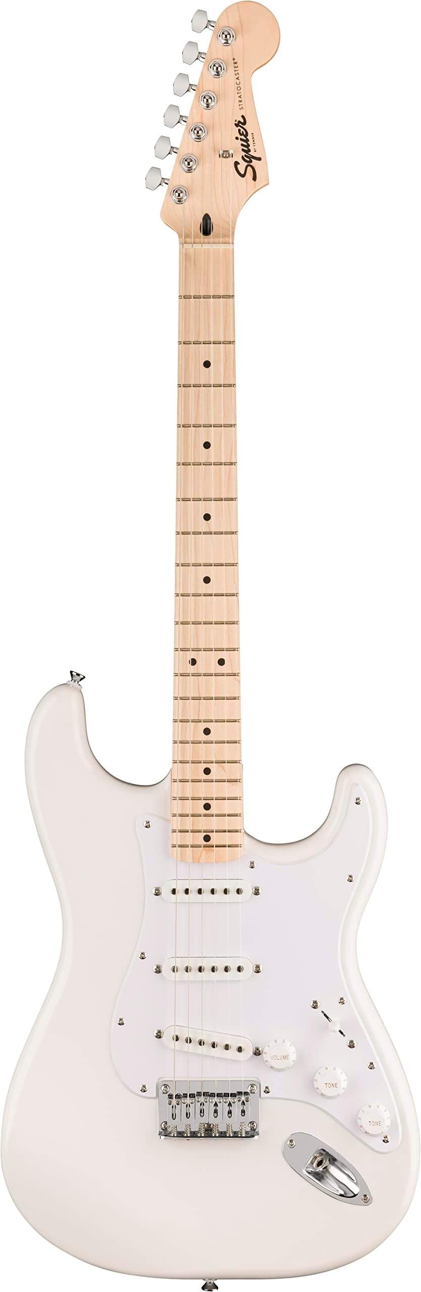 Fender Squier Sonic Stratocaster HT Electric Guitar Arctic White Maple