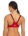 Speedo womens Guard Swimsuit Sport Bra Endurance - Manufacturer Discontinued fashion bikini tops, Speedo Red, Medium US