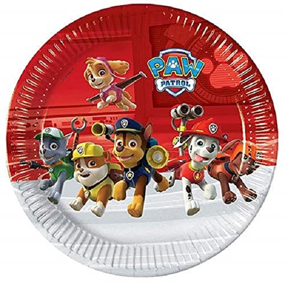 Spin Master PAW Patrol Paper Plates 23cm 8CT