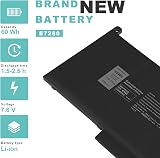 PASUKTER 60Wh F3YGT Battery for Dell Latitude E7280 7290 7380 7390 7480 7490 view 3