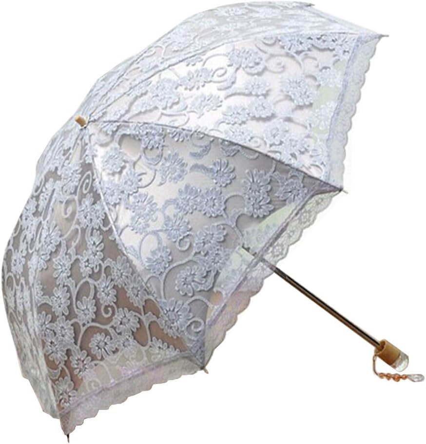 Lalawow AntiUVStrahlung Lace Schirm Spitzenschirm Sonnenschirm mit