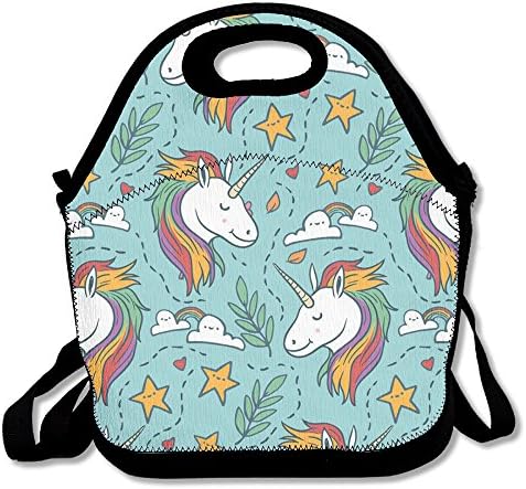 2017 Best Light Lunch Handbag (Unicorn Cartoon Illustration)