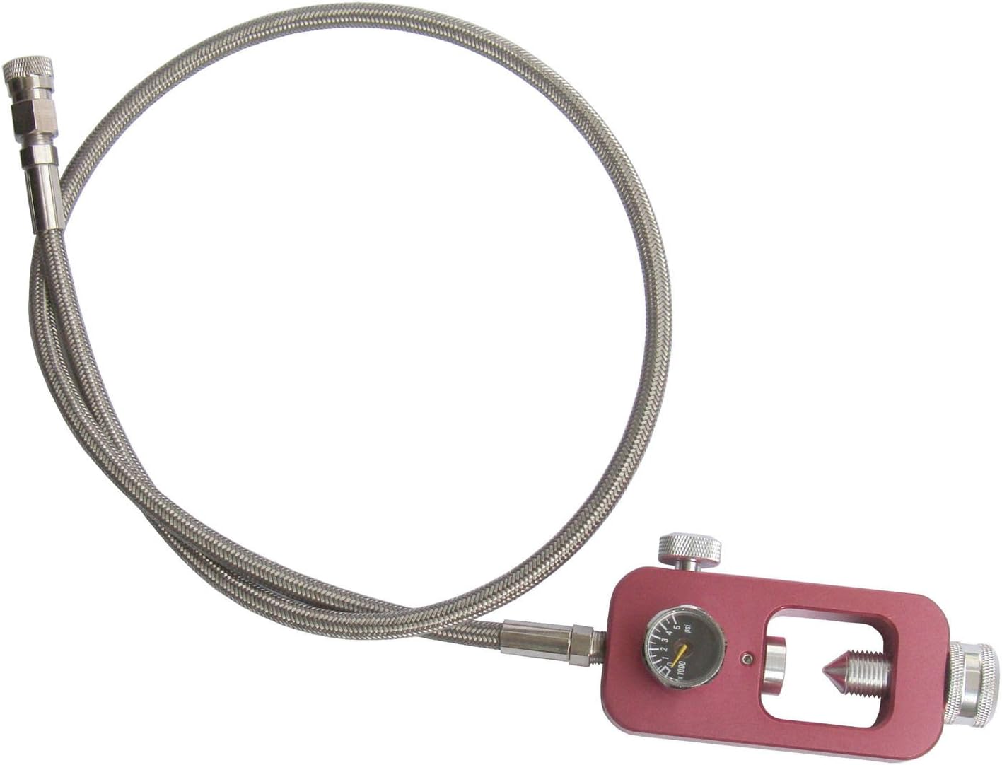 GFSP HPA Tank Fill Adapter Scuba Fill Station with 24"/36"/72" High Pressure Whip