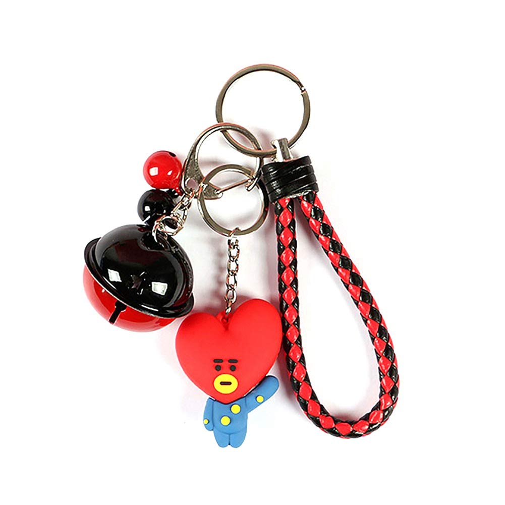 Fancyku BTS Keychain Kpop Bangtan Boys CHIMMY SHOOKY Cooky TATA KOYA