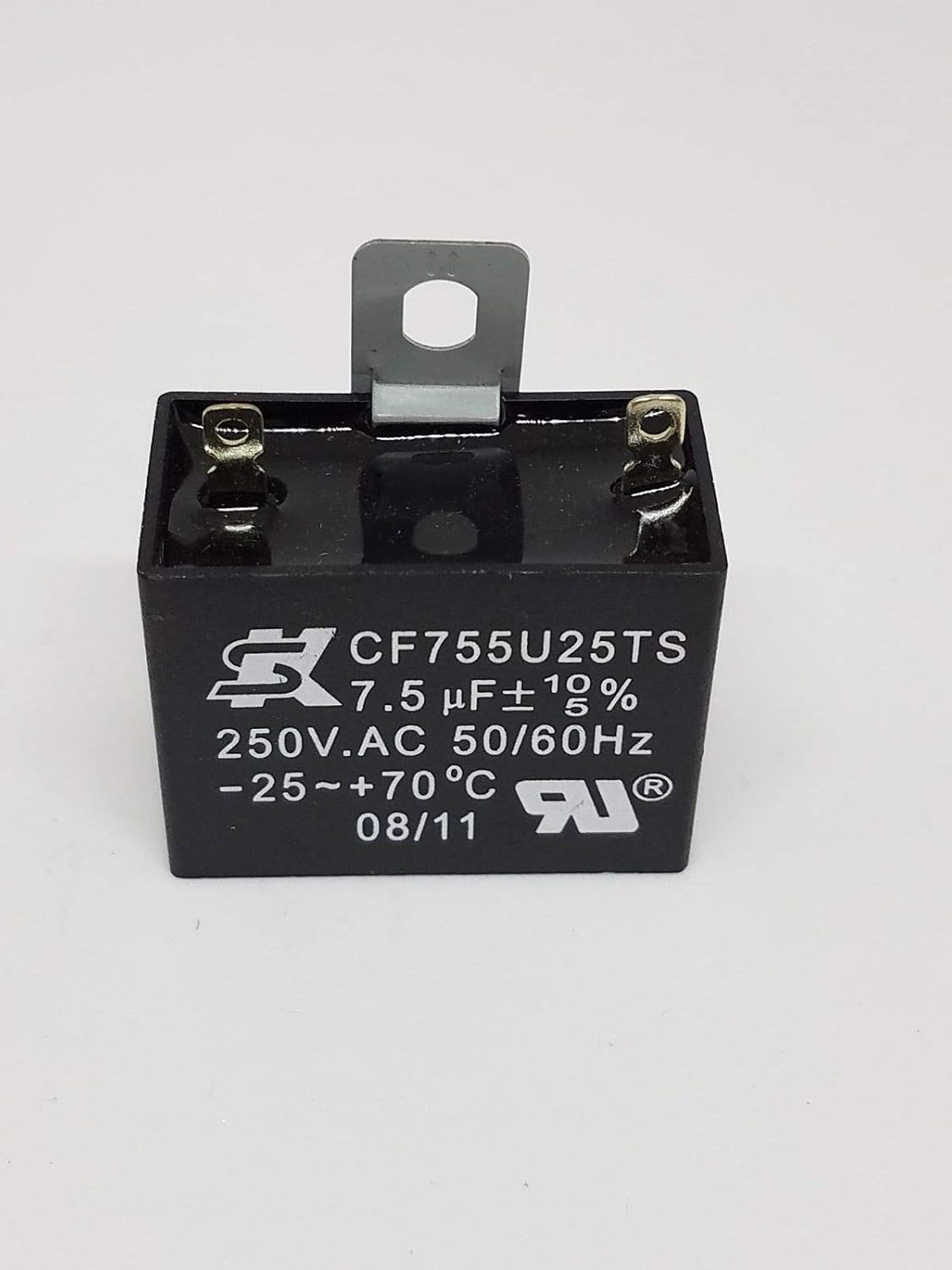 Amazon.com: Ceiling Fan Capacitor (1) - 7.5 mfd 7.5 uf - 250V - 50/60HZ