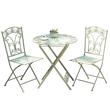 Amazon Com Rsummer Folding Table And Outdoor Chairs Balcony