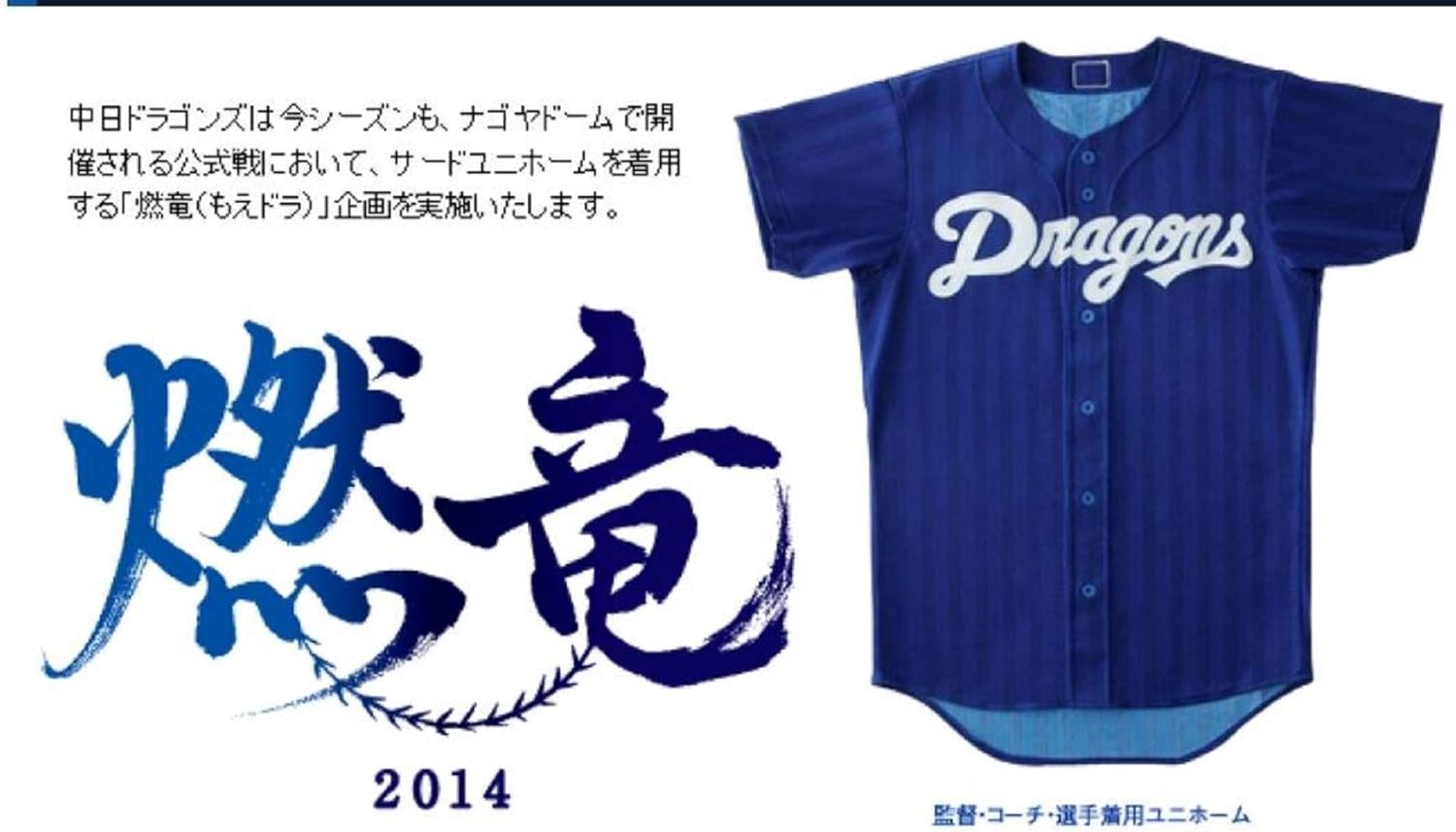 Amazon Co Jp 中日ドラゴンズ 14 燃竜 もえドラ レプリカユニホーム フリーサイズ Bspcd1 服 ファッション小物