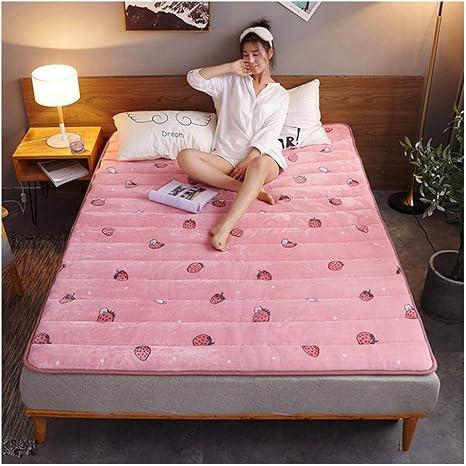 Amazon 畳マットレス 冬に暖かく保つ畳暖かいベッドルームマットレス学生シングルダブル寮の厚さ3 Cm H 90x0cm 折りたたみマットレス オンライン通販