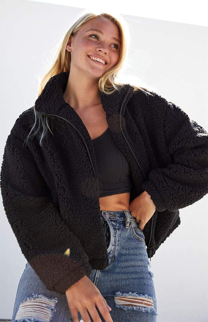 la hearts teddy jacket