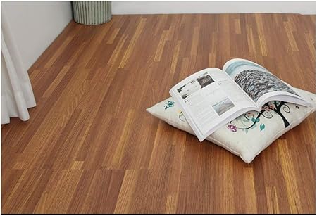 Amazon Com Lybaby Wood Grain Stickers Floor Sticker Self