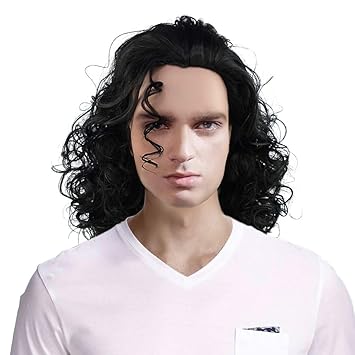 Amazon Com Crazycatcos Maui Cosplay Wig Long Curly Dark Brown Hair Moana Halloween Costume Wig Beauty