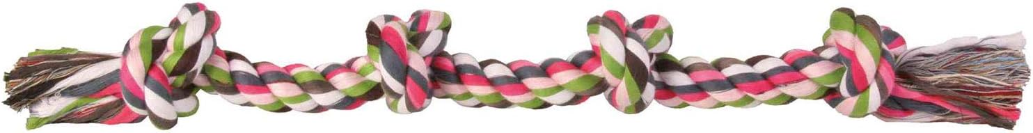 Trixie Denta Fun Cotton Mix Playing Rope for Dog 54 cm, Multicolor - Image 4