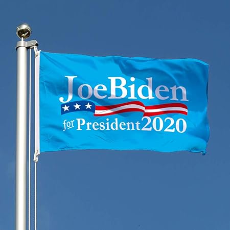 Amazon Com Qsum Anti Donald Trump President Support Joe Biden 2020 3 X 5 Ft Flag 100d Polyester Fabric High Quanlity Garden Outdoor