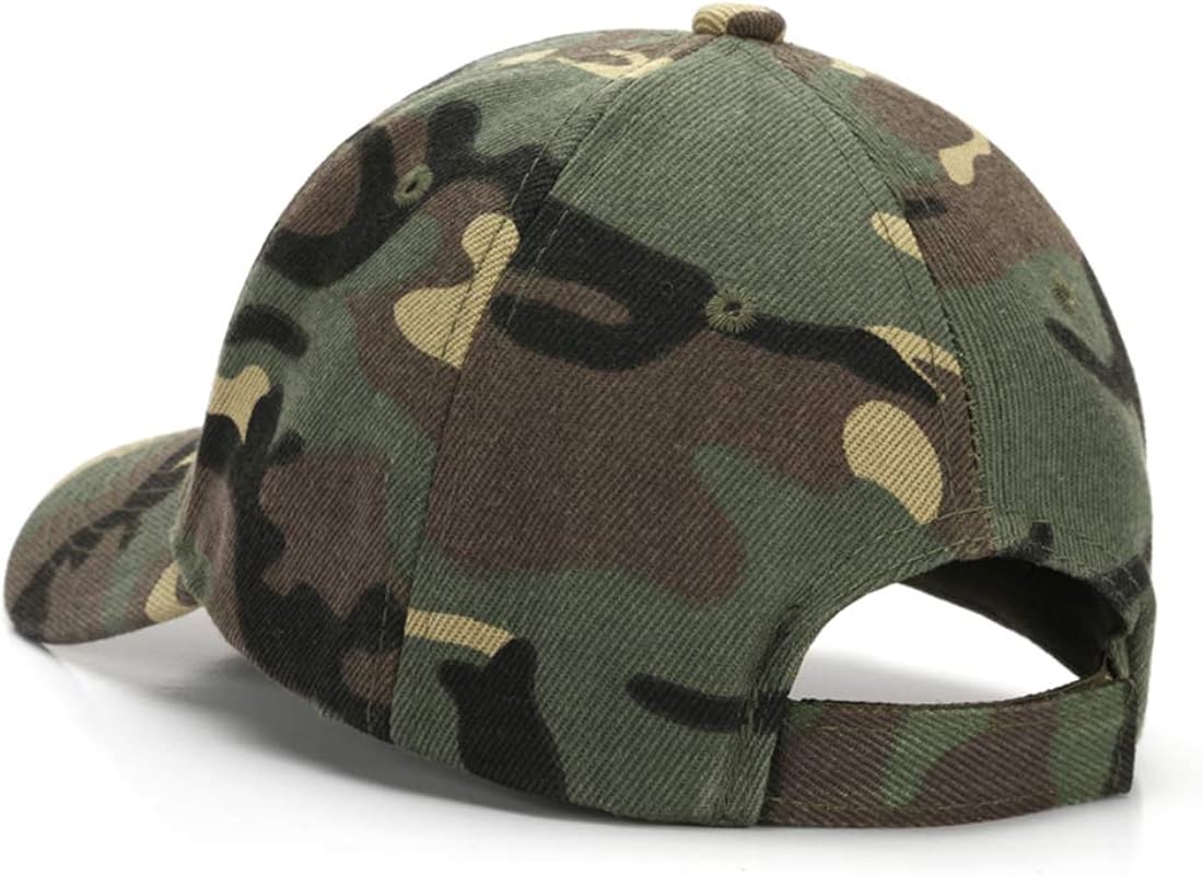 Baseball Cap Toddler Hat Beach Hat Kids Hats Sun Hat Boys and Girls Caps for 3-8 Years Army Green Camouflage: Clothing