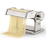 DEWEL製麺機 家庭用 家製パスタ そば打ち機　うどん　餃子など　分離式 　厚さ幅調節可能　2種類カッター