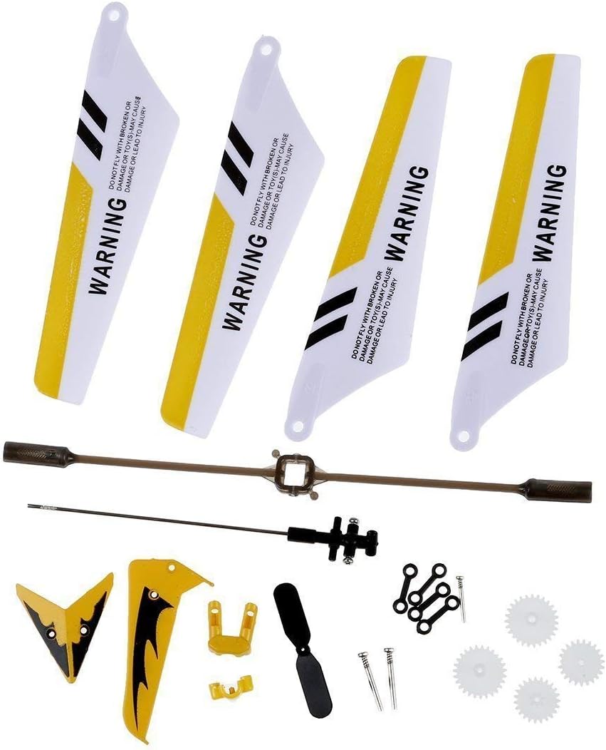 Syma 2nd Edition S107 S107G New Version Indoor Helicopter , New Full Set Replacement Spare Parts for Syma S107 RC Helicopter