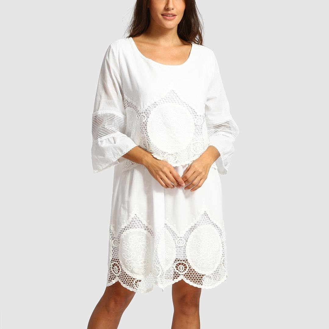 plus size white boho dress