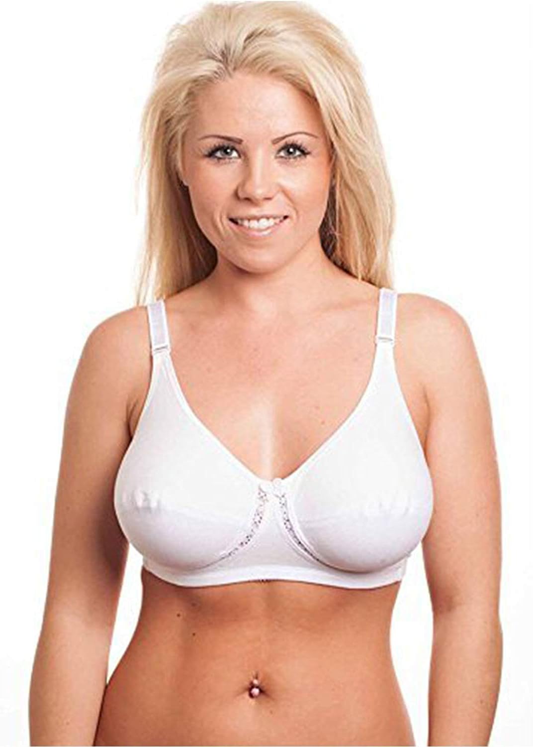 Womens Sports Bra Ladies Full Cup Running Gym High Impact Non Wired Firm Support